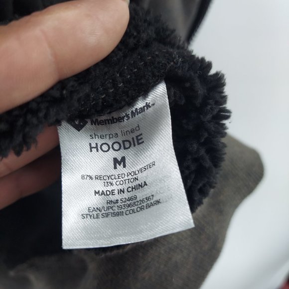 Member's Mark Sherpa Lined Hoodie & pants set size medium - Picture 16 of 16